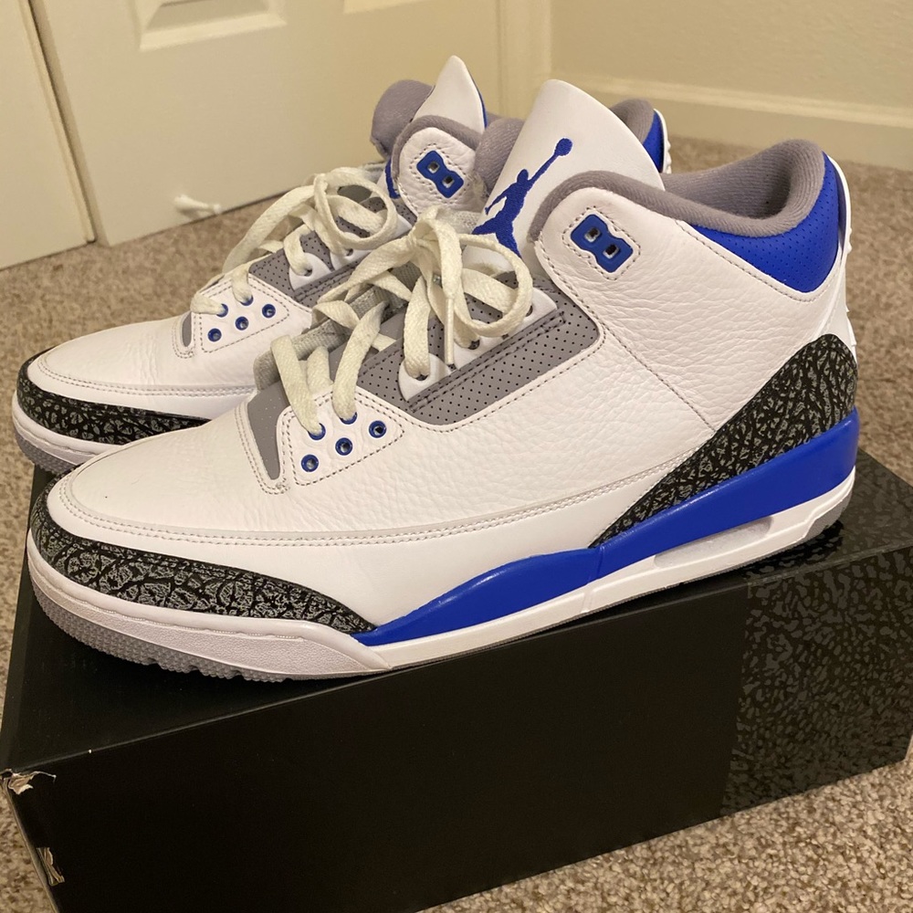 Jordan Retro 3 “racer blue”
